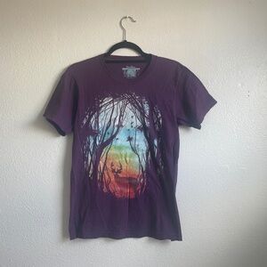 2/$15 Lost in My Dreams by Robson Borges purple t-shirt